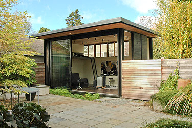 Phiney Ridge Garage Airstream Port Elevation