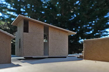 Ballard DADU Model North Elevation