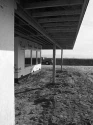 Residence entry porch