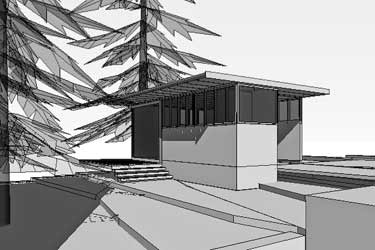 Sunset Hill Artist Studio Sketchup Model