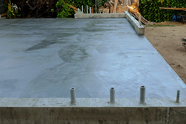 SH Studio Concrete Slab