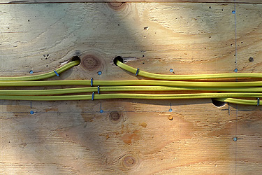 SH Studio Electrical Wiring at Roof Deck